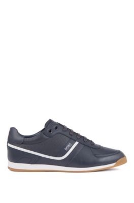 hugo boss black leather trainers