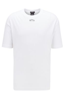 hugo boss black and white t shirt