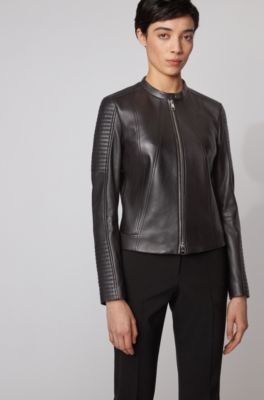 hugo boss nappa leather jacket