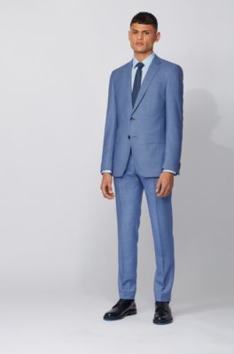 hugo boss fitted suit