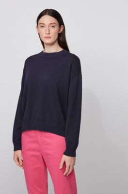 boss world ribbed sweatshirt