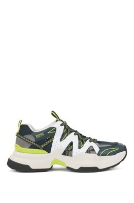 hugo boss lace up trainers