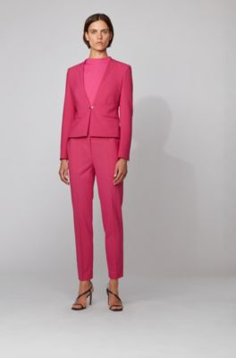 hugo boss pink coat