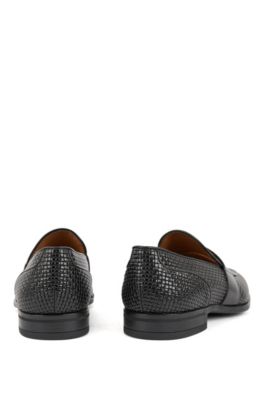 hugo boss canvas shoes