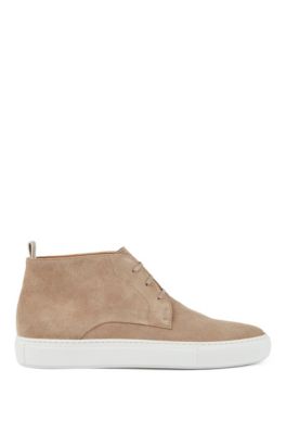 BOSS - Desert boots en cuir suédé de 