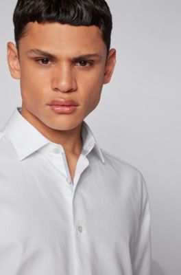 hugo boss white jilias oxford shirt