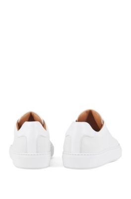 hugo boss white shoes mens