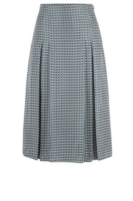 hugo boss houndstooth skirt