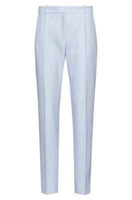 womens patterned cigarette trousers