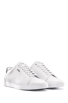 hugo boss lace up trainers