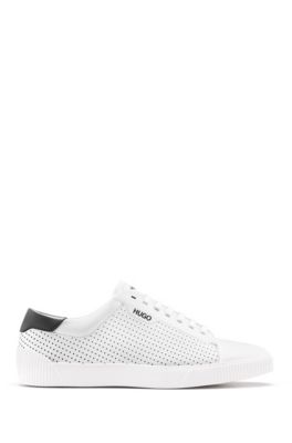 hugo boss lace up trainers