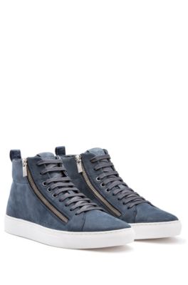 hugo boss high top trainers