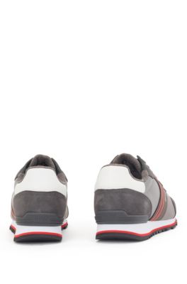 hugo boss grey sneakers