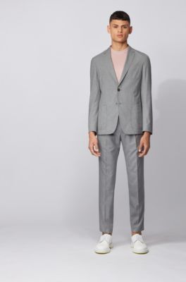 mens grey summer suit