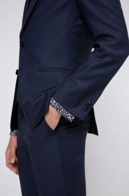 hugo boss black 3 piece suit