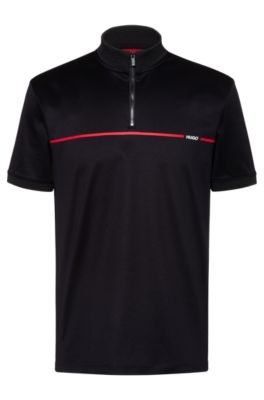 mercerised cotton polo