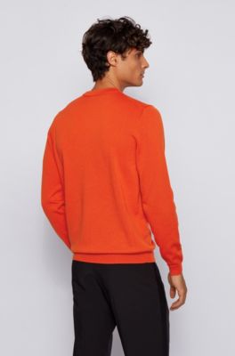 hugo boss orange sweatshirt