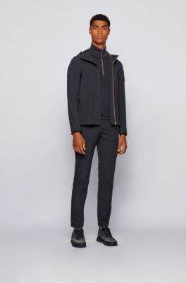 hugo boss zip up sweater