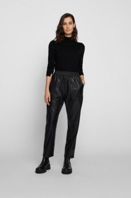 hugo boss mock neck sweater