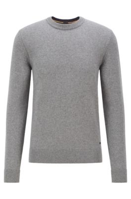 hugo boss sweater grey