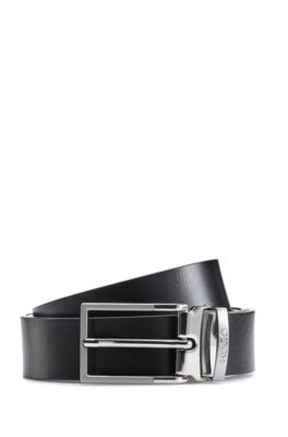 HUGO - Italian-leather reversible belt 