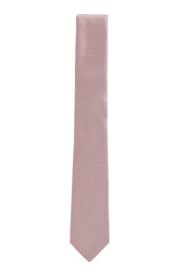boss pink tie