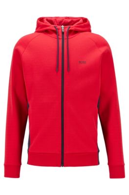 hugo boss red sweatshirt