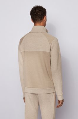 hugo boss khaki tracksuit