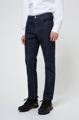 full blue stretch jeans