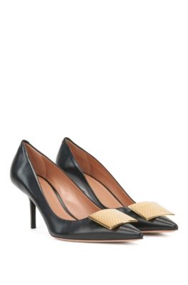 escarpin italien cuir
