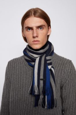 hugo boss mens scarf sale