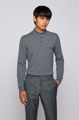 polo collar sweater