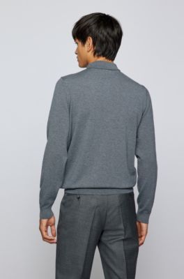 grey hugo boss jumper
