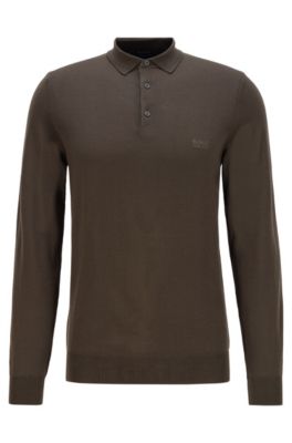 hugo boss jumper green