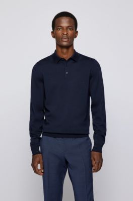 hugo boss wool polo