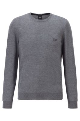 hugo boss jumper grey