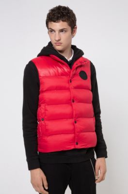 HUGO - Water-repellent padded gilet 