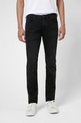 dark grey slim fit jeans