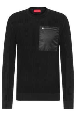 hugo boss black jumpers