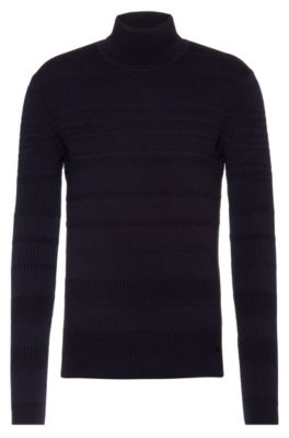 hugo boss turtleneck sweater mens