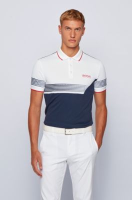 hugo boss slim fit polo