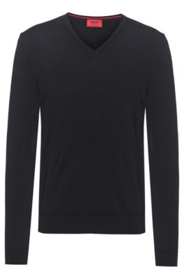 hugo boss extra fine merino slim fit