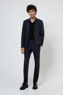 hugo boss extra fine merino slim fit