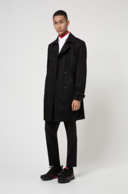 hugo boss men's trench coat