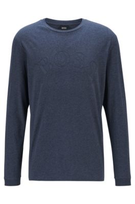 hugo boss mens long sleeve t shirts