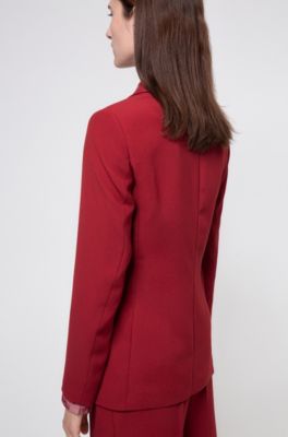 hugo boss red blazer