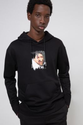 hugo boss hooded t shirt