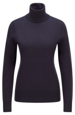 black and blue hugo boss jumper