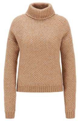 Sweaters \u0026 Cardigans | Brown | HUGO BOSS