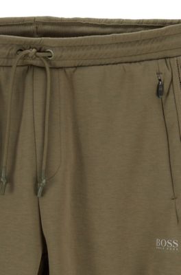 hugo boss tracksuit grey and green